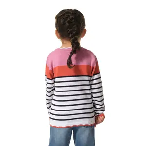 Baby girl round neck sweater Hublot Mode Marine Hannae image-1
