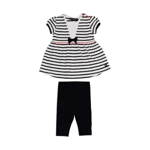 Baby girl dress and legging set Hublot Mode Marine Orianna image-0