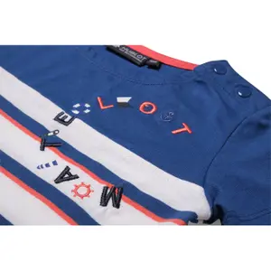 Animated t-shirt and shorts set for baby boy Hublot Mode Marine Peggo image-3