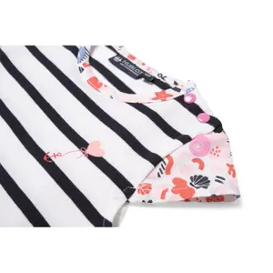 Girl's t-shirt and bloomer set Hublot Mode Marine Pixelle image-2