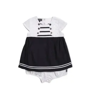 Fancy dress and bloomer set for baby girl Hublot Mode Marine Zelani image-0