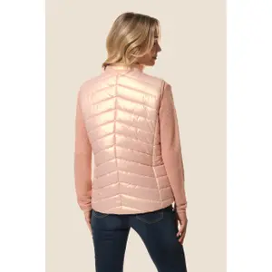 Doudoune sans manches métallisée femme Hublot Mode Marine Olivia image-1