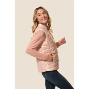 Doudoune sans manches métallisée femme Hublot Mode Marine Olivia image-2