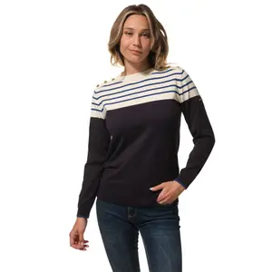 Maglione girocollo da donna Hublot Mode Marine image-0
