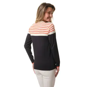 Pull boutons à l'épaule femme Hublot Mode Marine image-2