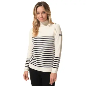 Pull col chemisé femme Hublot Mode Marine