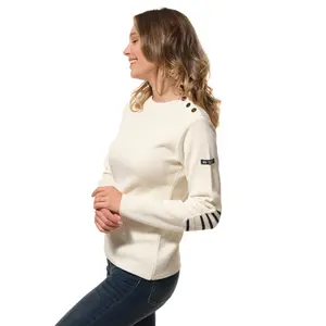 Damenpullover mit Knöpfen Hublot Mode Marine image-2