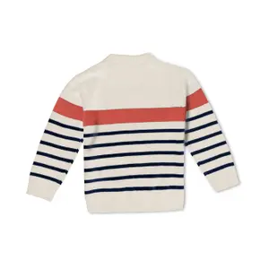 Baby boy round neck sweater Hublot Mode Marine Dekster image-1