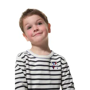Reversible kids' jumper Hublot Mode Marine image-1