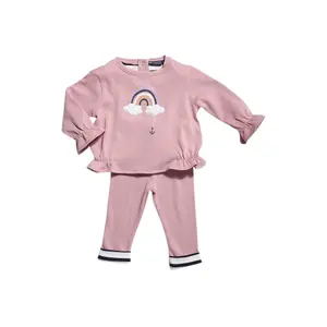Baby girl's tracksuit and trousers set Hublot Mode Marine Janissa image-0