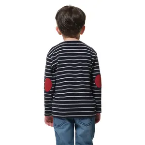 Baby's long sleeve T-shirt Hublot Mode Marine Louppio image-1