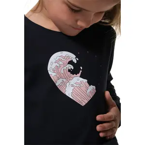 Girl's long sleeve T-shirt Hublot Mode Marine Malvin image-2