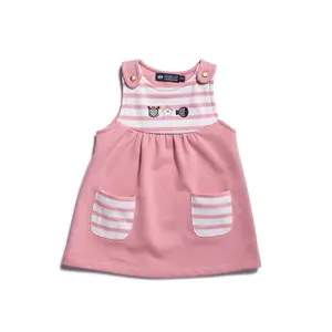 Sleeveless dress for baby girl Hublot Mode Marine Meringue image-0