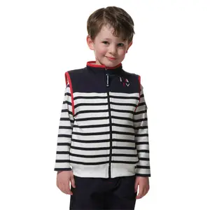 Baby sleeveless zip-up jacket Hublot Mode Marine Pacey image-0