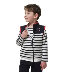 Baby sleeveless zip-up jacket Hublot Mode Marine Pacey image-2