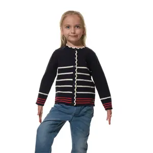 Girl's cardigan Hublot Mode Marine Tulsa image-0