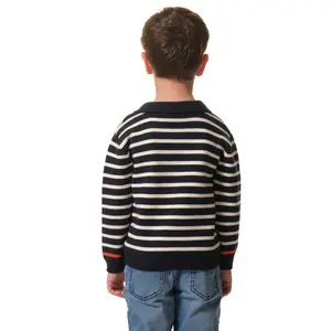 Pull poche kangourou bébé garçon Hublot Mode Marine Baggyenf image-2