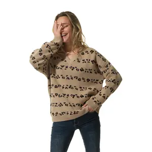 Pull col V femme Hublot Mode Marine Camelise