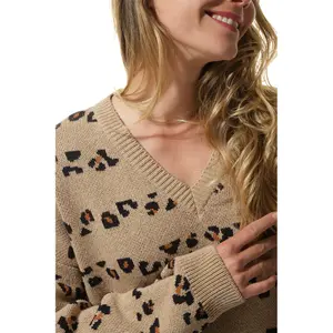 Pull col V femme Hublot Mode Marine Camelise image-3