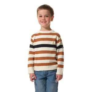 Children's round neck knit jumper Hublot Mode Marine Chelif image-0
