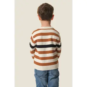 Children's round neck knit jumper Hublot Mode Marine Chelif image-1