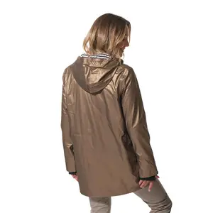 Parka ciré métallisé femme Hublot Mode Marine Dania image-1