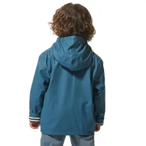 Baby zip-up rain parka Hublot Mode Marine Stratus image-1