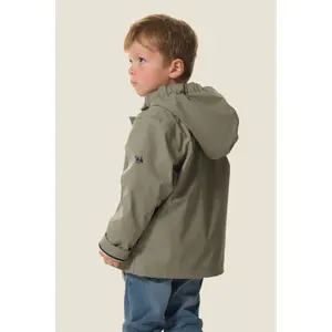 Baby zip-up rain parka Hublot Mode Marine Stratus image-2