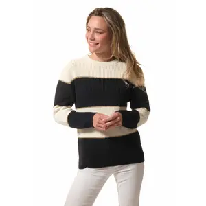 Maglione a righe da donna Hublot Mode Marine image-1