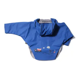 Baby cape with print on the back Hublot Mode Marine image-1