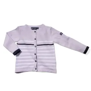 Baby girl round neck cardigan Hublot Mode Marine Mappa image-0