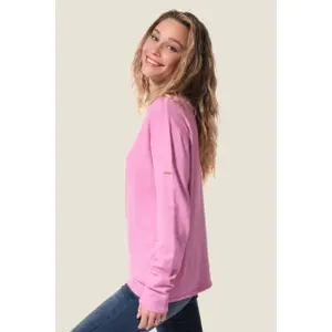 Pull de gola V feminino Hublot Mode Marine Marise image-1