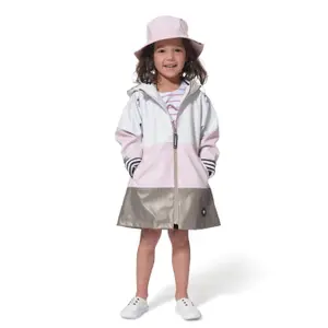Long raincoat for girls Hublot Mode Marine Nausica image-0