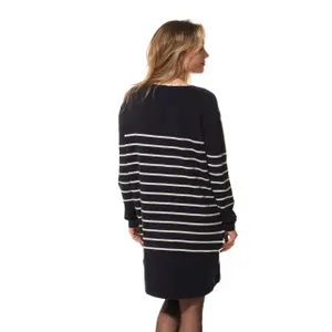 Abito a maglione con scollo a V donna Hublot Mode Marine Paulina image-1
