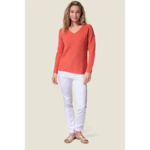 Pull col V femme Hublot Mode Marine Pivoine image-2