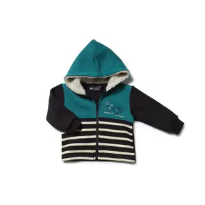 Baby boy zip-up sweatshirt Hublot Mode Marine Pollux image-0