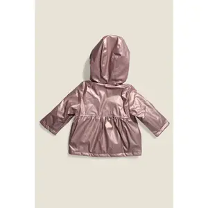 Metallic raincoat for baby girl Hublot Mode Marine Risette image-1