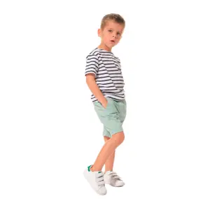 Baby striped t-shirt Hublot Mode Marine Rivage image-0