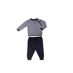 Sweater and trouser set for kids Hublot Mode Marine Stormy image-0