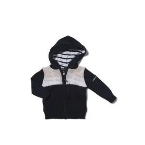 Baby boy hooded jacket Hublot Mode Marine Ted image-0
