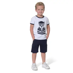 Kid's T-shirt Hublot Mode Marine Teri image-0