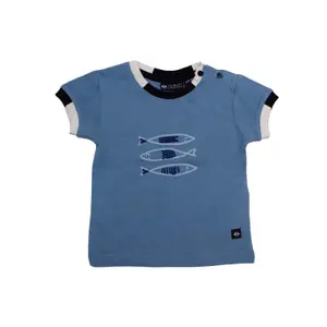 T-shirt bébé garçon Hublot Mode Marine Zebulon image-0