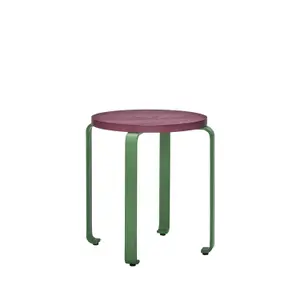 Rolling stool Hubsch Interior Smile