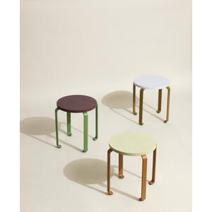 Rolling stool Hubsch Interior Smile image-5