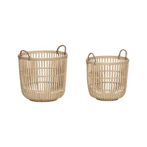 Storage basket Hubsch Interior Hickory (x2) image-0