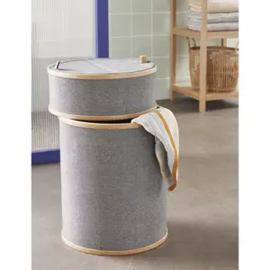 Storage basket Hubsch Interior Hickory (x2) image-5