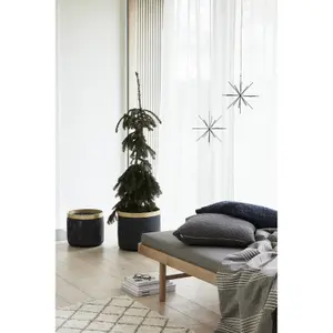 Förvaringskorg Hubsch Interior Stribe (x2) image-1