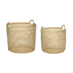 Opbergmand Hubsch Interior Weave (x2) image-0