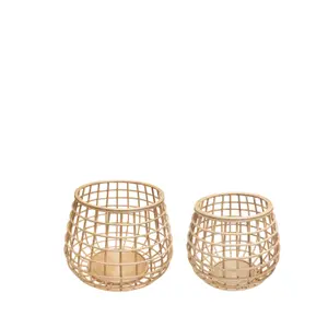 Large baskets Hubsch Interior Energy (x2) image-2