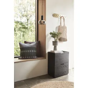 Round carpet Hubsch Interior Sage image-6